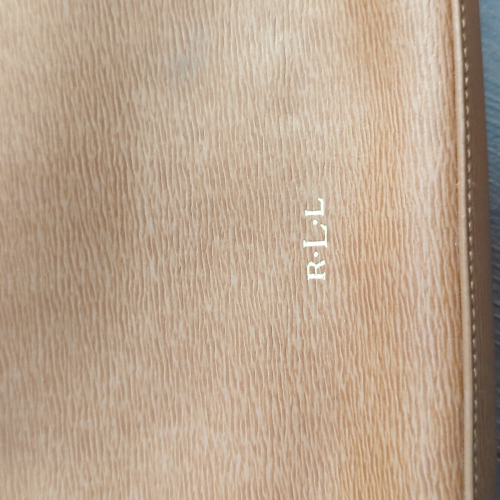 Lauren Ralph Lauren Brown Leather Crossbody/Shoulder Bag - Picture 8 of 15